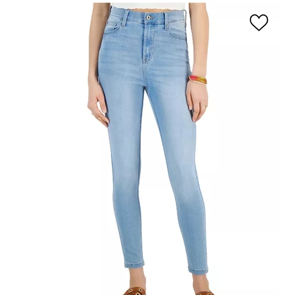 CELEBRITY PINK Women's Juniors' High Rise Skinny Ankle Jeans size 5 - Picture 1 of 11
